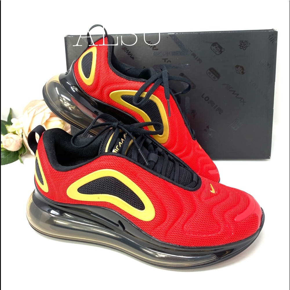 Nike Air Max 720 University Red W AUTHENTIC - Picture 6 of 8